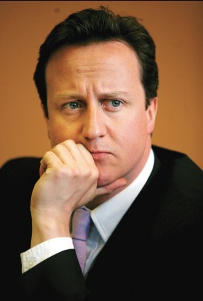 英国首相卡梅伦访问约旦探访约境内叙难民营