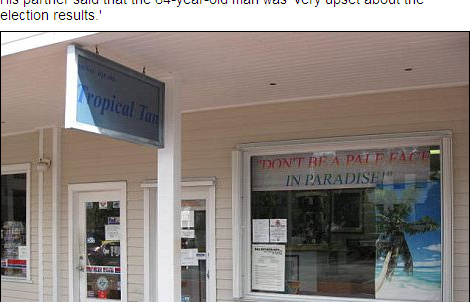 美国一男子不满奥巴马连任总统服药自杀(图)