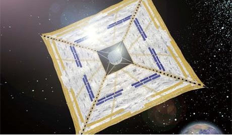 吉尼斯认定日太空帆船为世界首艘太阳能帆船(图)