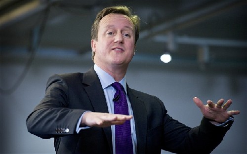 卡梅伦表态称欲连任英国首相至少到2020年(图)
