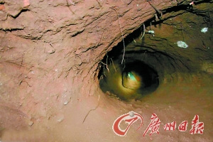 美墨边境再现“毒品地道”结构复杂有通风设备
