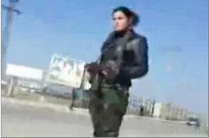 网曝叙总统派出女性武装驻防代号“国防母狮”