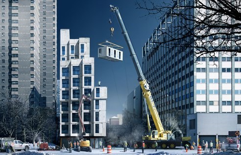 纽约将建造”蜗居“公寓最大25平设施齐全(图)