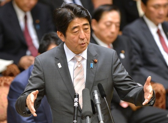 安倍访美日抛“雷人”论调:中国需要中日冲突