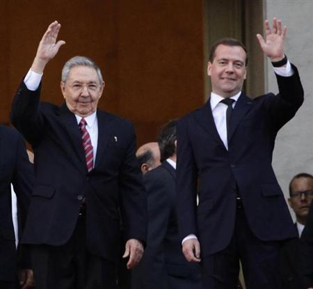 访问,双方2月21日达成协议,俄方将免去古巴在苏联时期欠下的部分债务