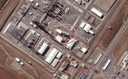 英媒称卫星图像证实伊朗工厂生产钚或造核武(图)
