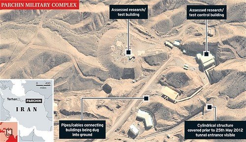伊朗帕尔钦军事基地新建筑或用于研制核武(图)
