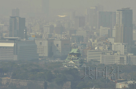 日本福冈市预测9日PM2.5浓度继续超标