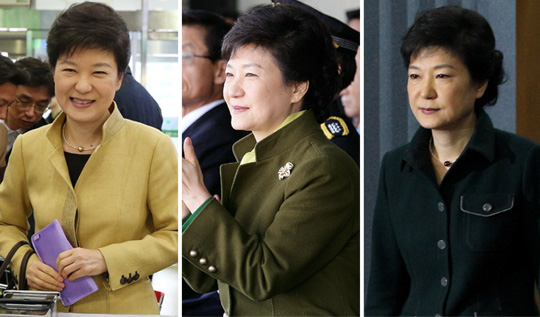 朴槿惠“服饰政治”引关注颜色藏玄机(图)