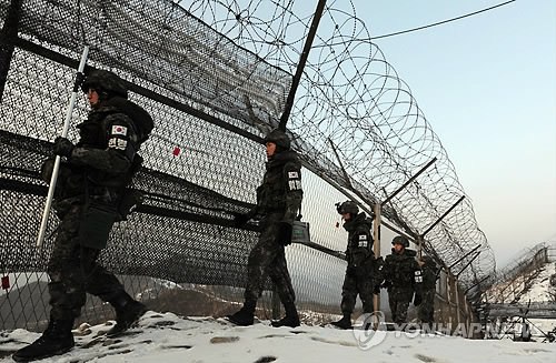 韩国哨兵可能误将野生动物认作朝军引虚惊一场