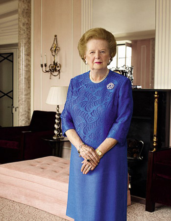 英国女王及首相就撒切尔夫人去世表示悲痛(图)
