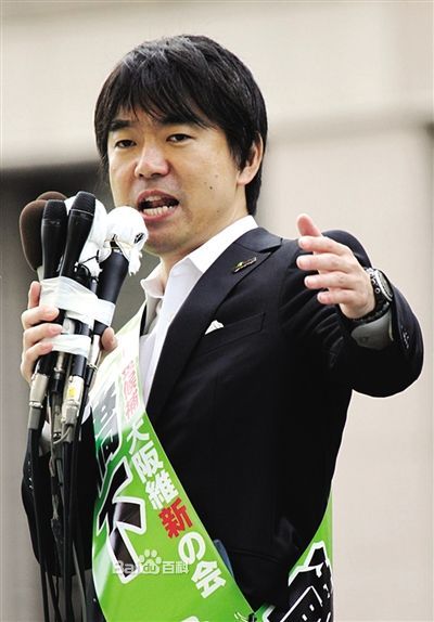 日本维新会现多重危机石原拥立桥下彻参选(图)