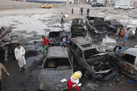 伊拉克首都发生十多起爆炸事件死亡人数超70人
