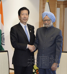 日公明党党首与印度总理会谈同意加强经济合作