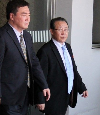 朝鲜副外相抵达北京出席中朝战略对话(图)