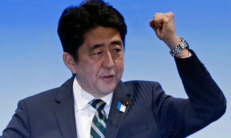 日首相安倍伦敦发表演讲称“欲建立长期政权”