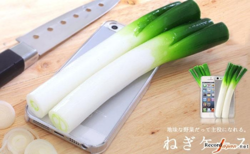 日本一公司推出手机个性“大葱外壳”(图)