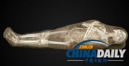 瑞典博物馆将制木乃伊3D模型方便游客互动(图)