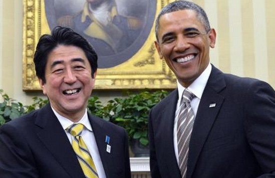 奥巴马祝贺安倍执政党参院选举获胜盼加强合作