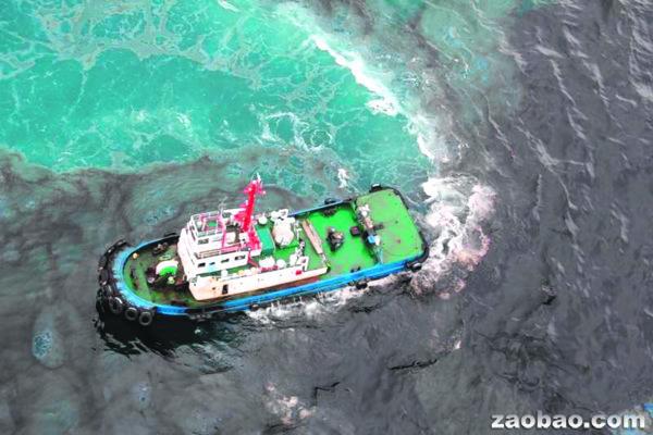 泰海域发生石油泄漏海军紧急部署军舰清理(图)