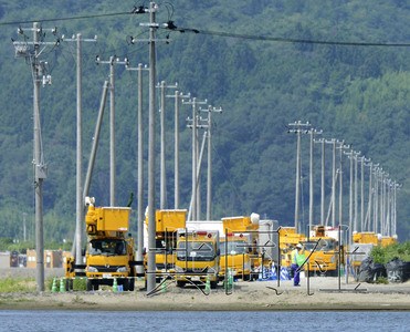 日本大地震灾区历时近两年半后部分区域恢复供电