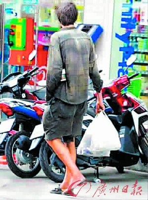 泰国街头西方流浪汉落魄多源于“租妻”(图)