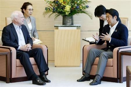 安倍频接触美“鹰派”议员寻求理解日立场