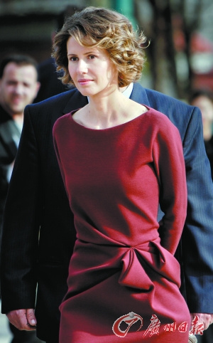 叙利亚总统阿萨德妻子阿诗玛