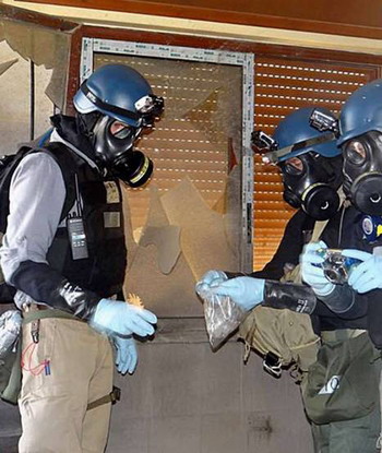 联合国化武调查员在叙所获样本将在德国检测(图)