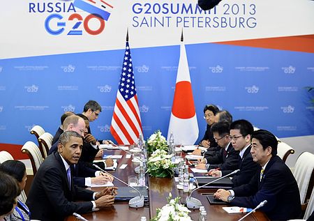 奥巴马接受安倍访日邀请称将“调整时间”(图)