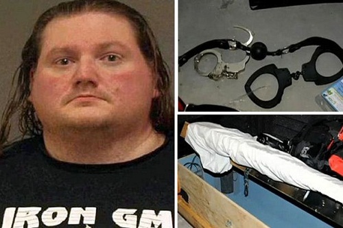 男子欲绑架吃掉儿童获刑27年恐怖地牢曝光(图)