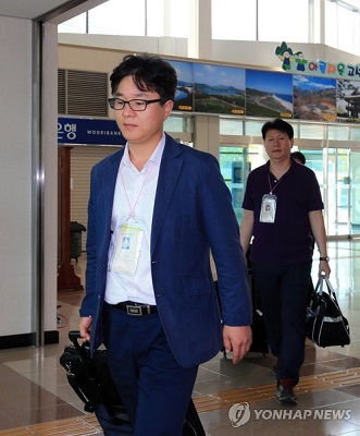 韩国先遣队赴朝讨论韩方离散家属住宿问题