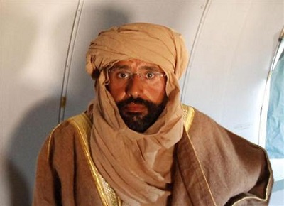卡扎菲之子出庭受审称不愿前往首都的黎波里