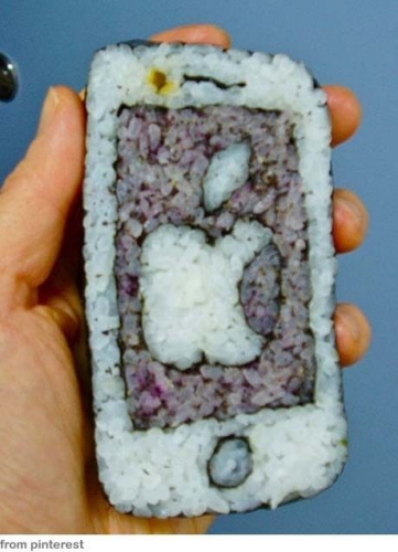 韩国现“紫菜包饭iPhone”网友直呼精致(图)