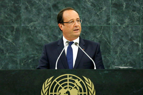 奥朗德称叙境内使用化武国际社会应予以制裁