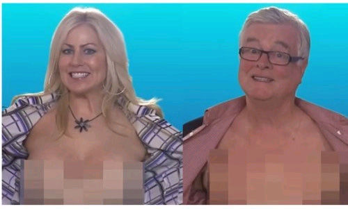 加拿大女主持裸身采访市长续:市长陪同脱衣(图)