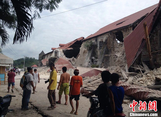 菲律宾保和省发生7.2级地震预计有余震发生