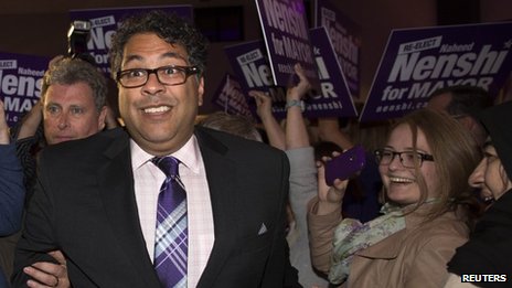 加拿大卡尔加里市长胜选连任笃信伊斯兰教(图)