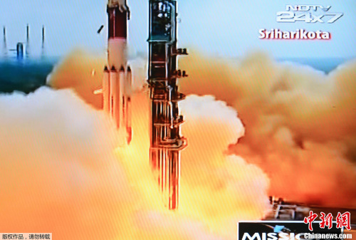 印度火星探测器顺利升空或抢更多份额太空市场