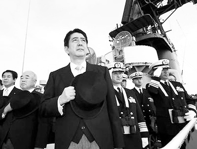 安倍张牙舞爪反华表演不断专家称其内心脆弱