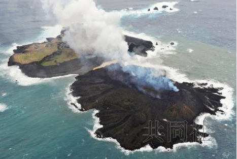 日本小笠原群岛附近“新岛”已与西之岛相连(图)