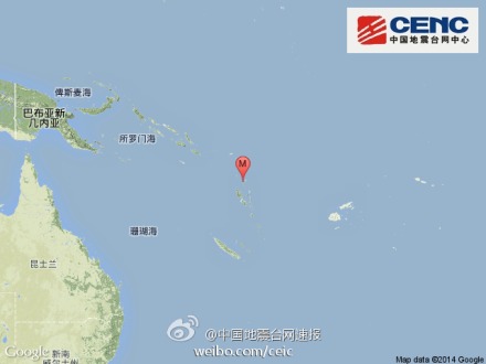 瓦努阿图发生6.8级地震震源深度200千米