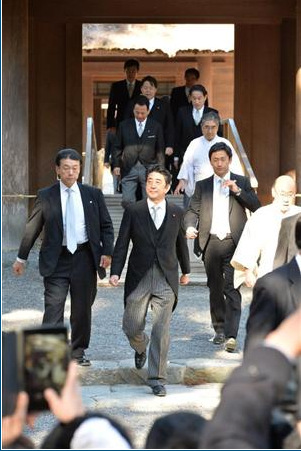 安倍即将在伊势神宫举行新年首场记者会谈施政