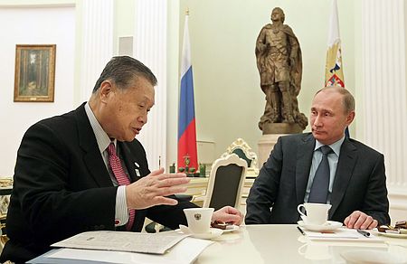 森喜朗欲将与普京会面或为日俄首脑会谈铺路