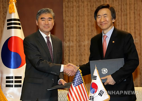 韩国与美国签署新一轮防卫费分担协定(图)