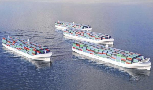 劳斯莱斯设计无人远洋货船总控室遥控全球船只