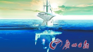 法“海底之城”欲2年内建成外形似太空船(图)