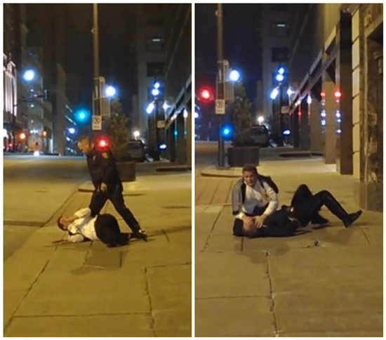 消防员新婚夜被警察射死警察被判无罪视频为证