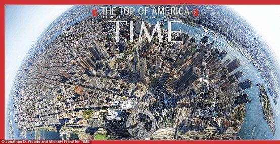 世贸中心360度全景照曝光鸟瞰自由女神像(图)