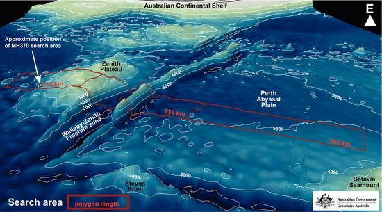 �Ľ�MH370������Χ��������ֹͣ�ɻ���������